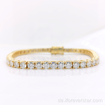 Moissanite Tennis Armband 925 Silber